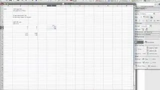 Solving a system of equations using excel and matrices