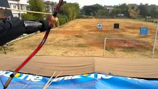 Focus Archery Sport Team (FAST): Hunting practice, shoot baloon on the left of the target.