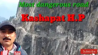 Himachal Most dangerous road kashapat vlog l देखें काशापाट रोड का नजारा l Road trip vlog kashapat