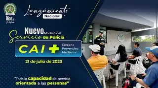 #EnVivo | Lanzamiento del nuevo modelo del Servicio de Policía #DiosYPatria