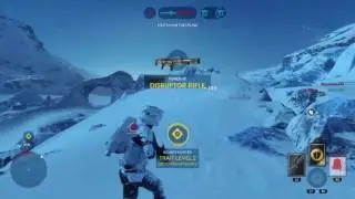 STAR WARS Battlefront Insane Ion Disruptor Trickshot