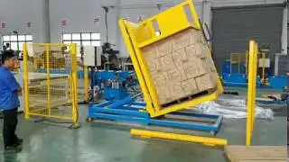 95 degree pallet changer | Pallet replace and exchange machine