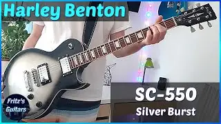 Harley Benton SC-550 Deluxe Silver Burst 2021 - BEST VALUE FOR MONEY