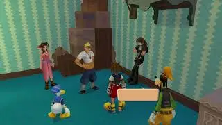 Kingdom Hearts Final Mix Text-Only Scene - Sora Learns of Maleficent
