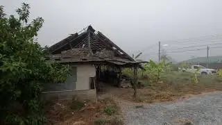 หมอกยามเช้า ที่บ้านนครปฐม