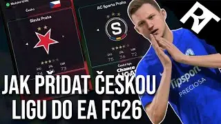Jak přidat ČESKOU LIGU do FC 26 - Česk&aacute; liga FC 26 - cz/sk liga FC26
