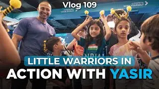 Mini Athletes, Big Energy! Kids Gym Day with Yasir | Vlog 109