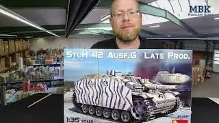 MBK packt aus #778 - 1:35 StuH42 Ausf. G late Production (MiniArt 35355)