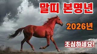 2026년 말띠 본명년 이것만 조심하세요