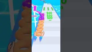 Donut 🍩 Stack 🥞 | Donuts Game 🎮 | iOS, Android, Mobile #shorts#Gaming#viral#trending
