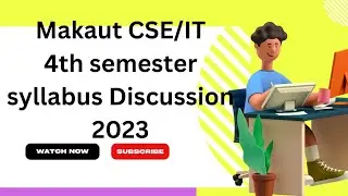 Makaut CSE/IT 4th semester syllabus Discussion #makaut #btech #technology #viral #update #cse