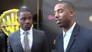 Creed: Ryan Coogler and Michael B Jordan Exclusive CinemaCon Interview (2015) | ScreenSlam