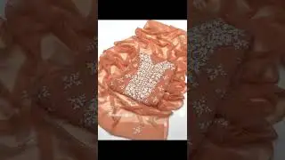 pakka tanka with mirror work on soft Shifoon 2 pc suit booti work dupatta for orders 03007341830