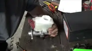 REPLACING BRAKE MASTER CYLINDER ON THE ZX2 PROJECT