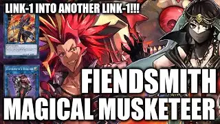(Yugioh OMEGA) LINK-1 INTO LINK-1! - Magical Musketeer Fiendsmith (December 2024)