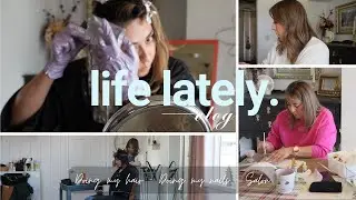 Getting Myself Back Together: DIY hair, nails and brows + working in the salon