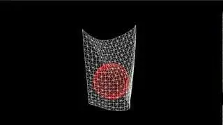 Position based cloth simulation