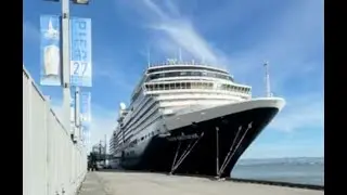 NIEUW AMSTERDAM Cruise Ship. Pier 27. Tuesday November 4, 2025. Sunny San Francisco, CA