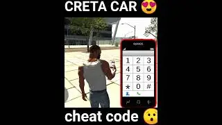 creta car New update and cheat code in Indian bike driving 3d || #shorts #virlashorts #ytshorts