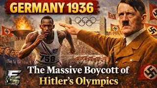 Germany 1936 - The Massive Boycott Of Hitler&rsquo;s Olympics - 4K
