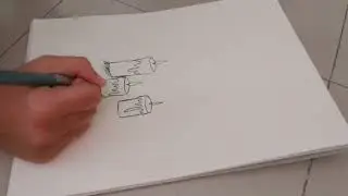 Aesthetic candle drawing (sketch)tutorial। lBest time pass.
