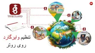 Config Wireguard VPN on Fritz!Box Router 7530 AX -تنظیم وایرگارد وی پی ان روی روتر