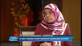 Diyanet Sen - G&ouml;zden Ka&ccedil;anlar - 28 Şubat'ta Yaşananlar - Kanal A - Safinaz Khan 1