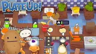 Fast Subway! Sandwich and Sundae Food Card Challenge! PlateUp!