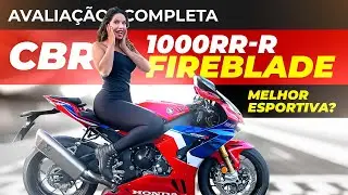 TESTE FIREBLADE - AVALIAÇÃO COMPLETA CBR 1000RRR FIREBLADE