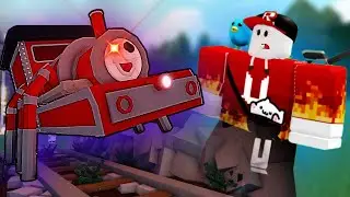 Мы Построили Choo-Choo Charles в Build a Boat ROBLOX