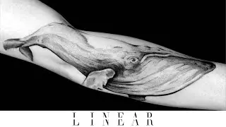 HOW TO TATTOO A WHALE - LINEAR TATTOO - ROB HAWKHEAD