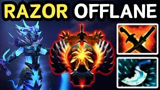 🔥 ZAP ZAP STATIC LINK &mdash; RAZOR OFFLANE DESTROYS | DOTA 2 🔥
