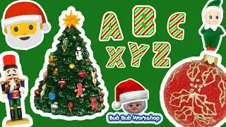 Best Christmas Learning Video for Babies and Toddlers | Christmas Alphabet | A to Z with&nbsp;Santa&nbsp;Claus