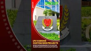 LPU Stainless Sign #signmakerphilippines #philippinessignage #signagesolutions