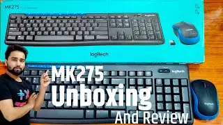 Logitech Mk275 Wireless Keyboard And Mouse Combo Review And Unboxing