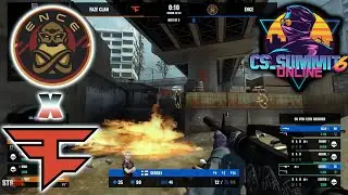 🇫🇮 ENCE vs 🇪🇺 FaZe OVERPASS HIGHLIGHTS - cs_summit 6
