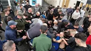 Crazy football game in Sedgefield compilation, the best of #shrovetuesday #shroveball #football