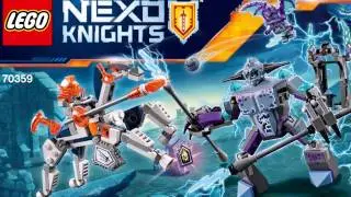 Lego Nexo Knights 70359 Lance vs. Lightning Instructions DIY Book
