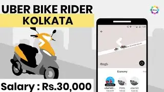 Uber Bike Moto Taxi Rider Jobs in Kolkata | Earn upto Rs 30,000 | Apply Online Free With Whatsapp