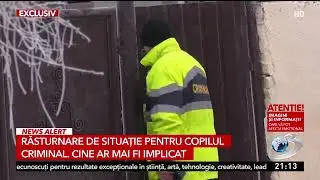 Reconstituirea crimei făcute de copii. Ce s-a aflat acum