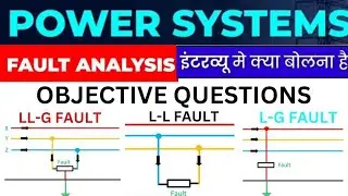 Power System Fault Analysis || Fault Analysis Objective Questions || Faults Questions
