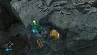 DEATH STRANDING Ledge hang.