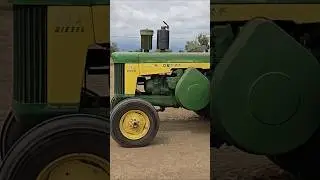John Deere 830 diesel tractor at the Yesteryear Farm Show, 2025