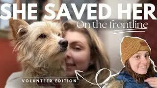 VOLUNTEER LIFE IN UKRAINE: A Finnish girl and Her Dog are making camouflage nets
