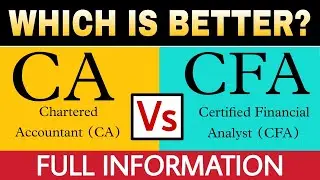 CA VS CFA Full Comparison in Hindi | Best Professional Certificate Course in India |