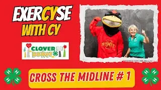 ExerCyse with Cy #3 Cross the Midline Exercises #1 Brain Break