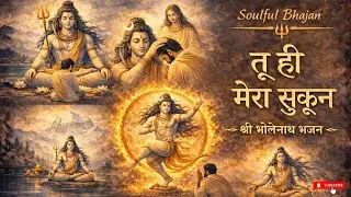 🌼Soulful #Bholenath Bhajan। Hindi Devotional ।🔱Tu hi Mera Sukoon। #harharmahadev #TopBhajans #bhakti