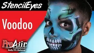 StencilEyes Voodoo Airbrush Face Painting