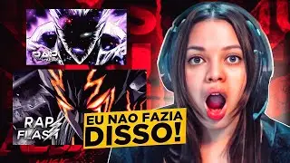 2 EM 1 | (One Punch Man) - Rap do Garou (Flash Beats) e Rap do Garou C&oacute;smico (Yondax) | REACT