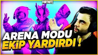 OYUN FATİH'İ EKİBİ ARENADA YOK EDİYOR (Fortnite Türkçe)